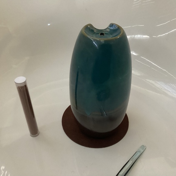 Incense holder by SPACEKEEPER waterfall incense cones and sticks. - Picture 8 of 8